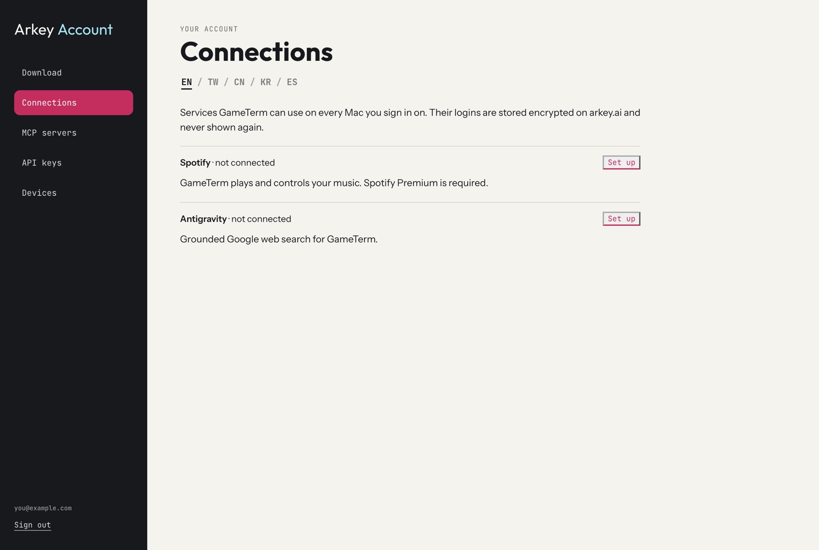Connections
